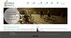 Desktop Screenshot of andaluciasmartcity.com